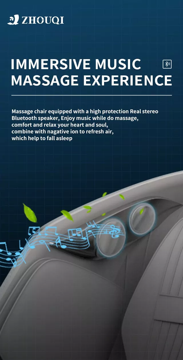 Flexible SL Track Dual Mech Massage Chair