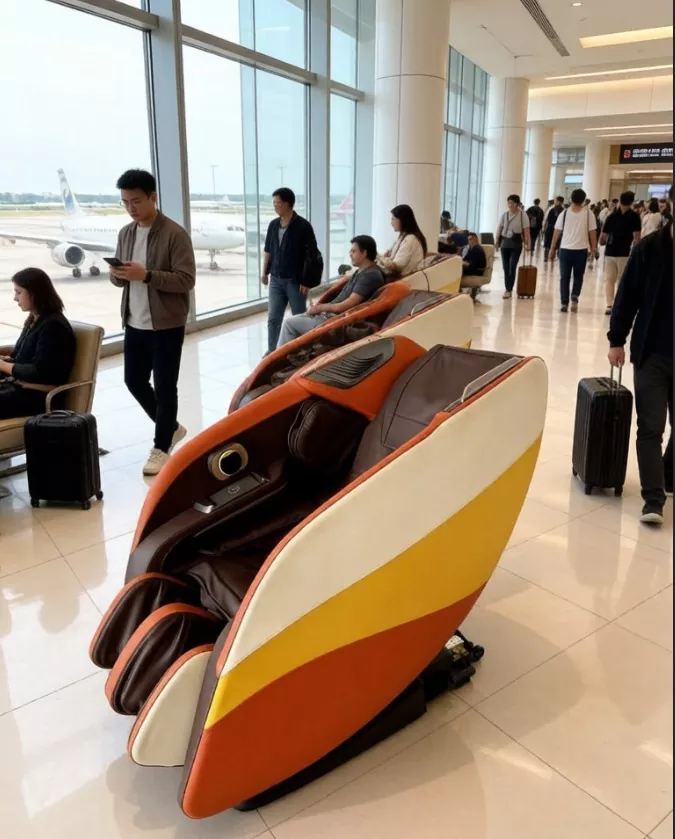 Credit Card Payment Support Vending Massage Chair